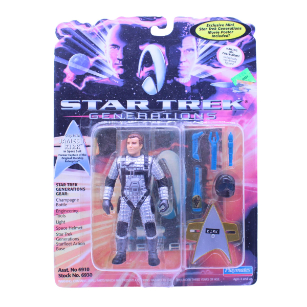 Star Trek Generations Kirk Space Suit Playmates 1994 OVP | hoppla-stuff.de